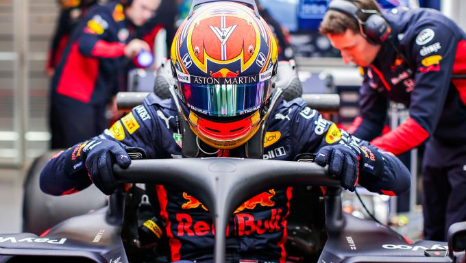 Alex Albon Red Bull Racing F1