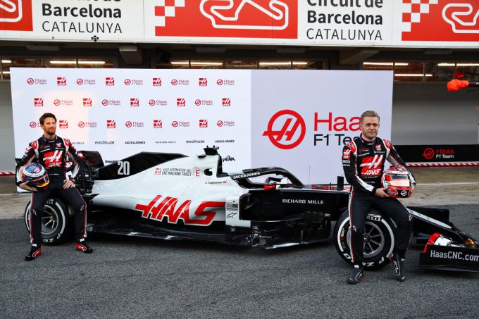 Haas VF-20 Magnussen Grosjean
