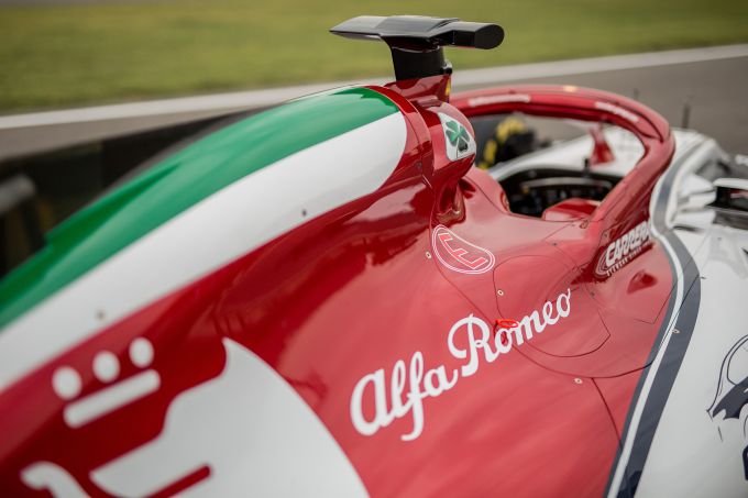 Alfa Romeo F1 Italiaanse vlag