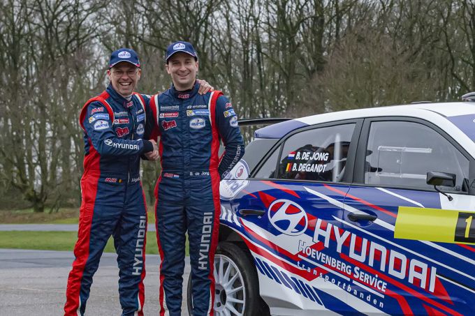 Regerend Open Nederlands Rallykampioen Bob de Jong