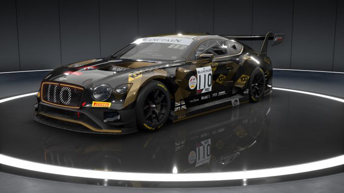 Bentley_Continental_GT3_eRace-Spa 2019_3 zwart goud