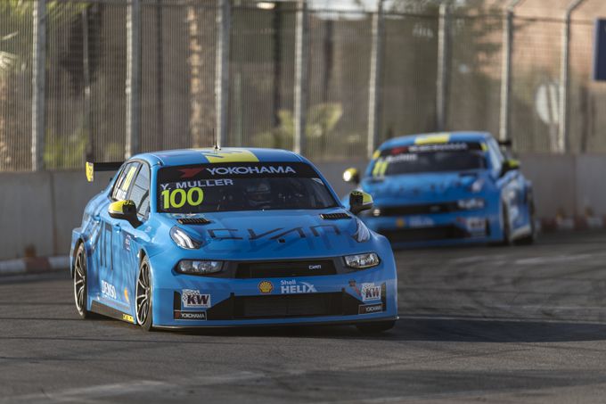 WTCR Link Co 2 cars front