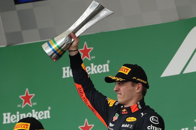 Real racers never quit Max Verstappen Red Bull F1