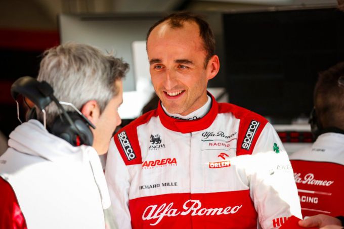 Robert Kubica F1 Alfa Romeo