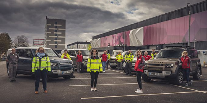 Jaguar Land Rover biedt helpende hand tijdens coronacrisis