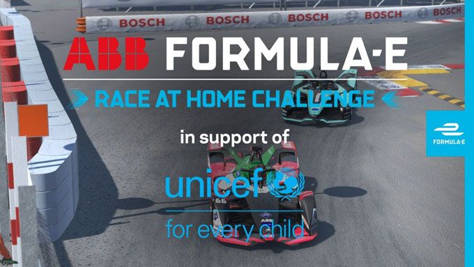 FIA Formula E Race at Home Challenge Race 5