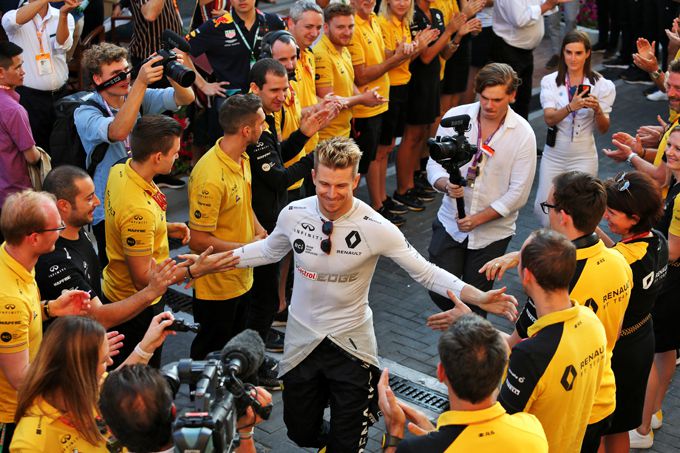 Nico Hulkenberg bye bye Nico F1 Renault