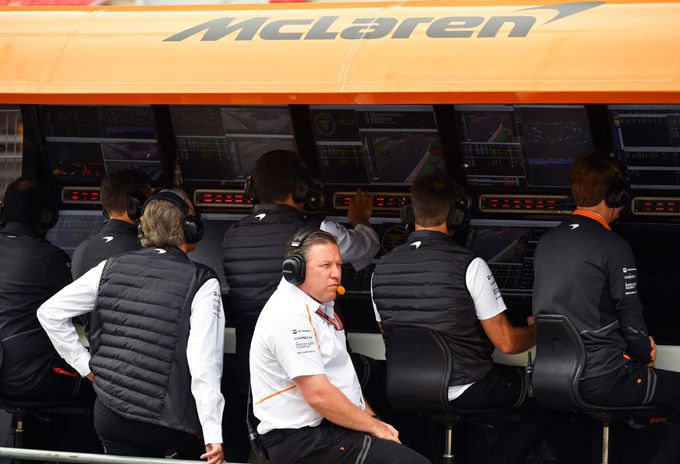 Zak Brown F1 McLaren