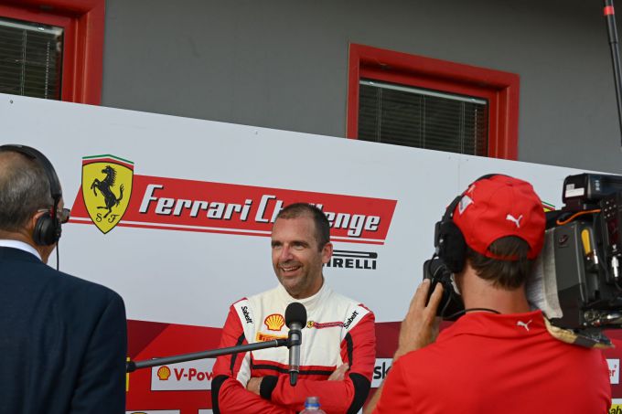 4_Roger_Grouwels_Ferrari_Challenge podium
