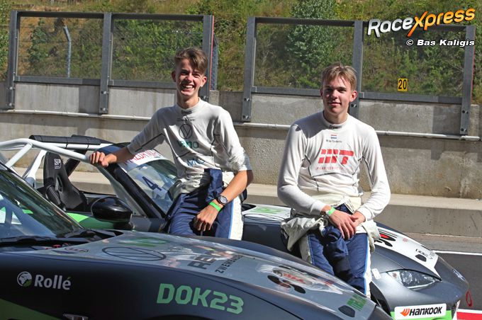 Milan Teekens en Maxime Oosten