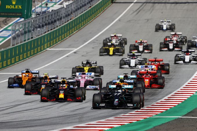 Start Formula One grand Prix of Austria Red Bull Ring