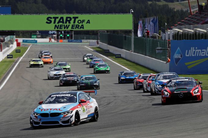 DTM Trophy startveld Spa Francorchamps