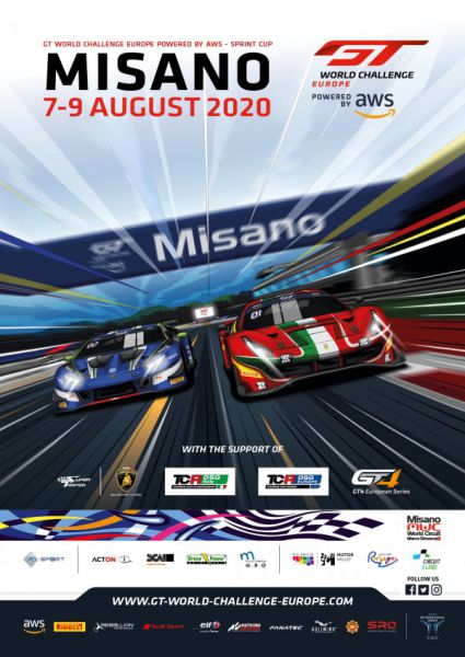 GT4 Misano event poster