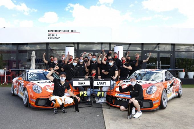 Nederlands racesucces in Porsche Mobil 1 Supercup op Silverstone