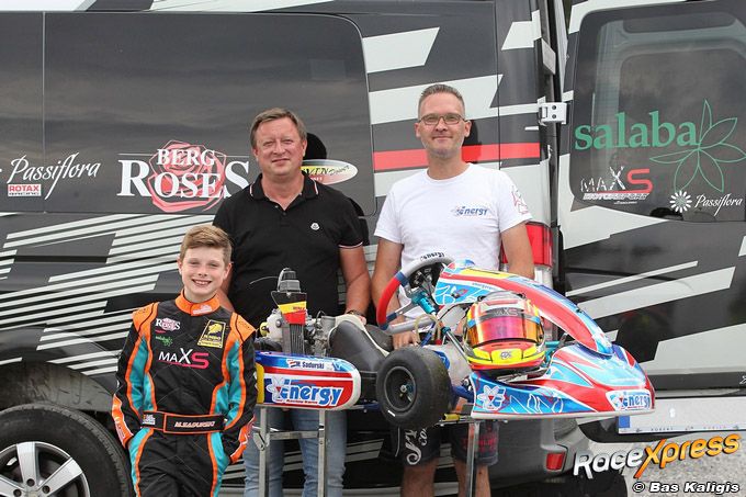 Max Sadurski wint eerste race voor Benelux kampioenschap 