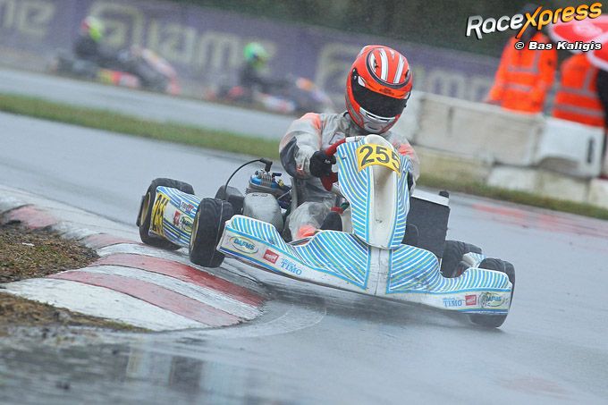 Kevin Stehouwer snel in de regen en podium in Benelux kampioenschap