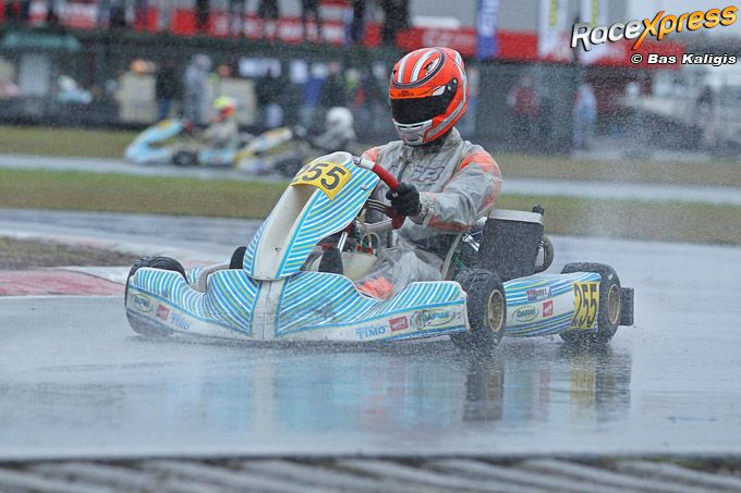 Kevin Stehouwer topper in de regen en podium in Benelux kampioenschap