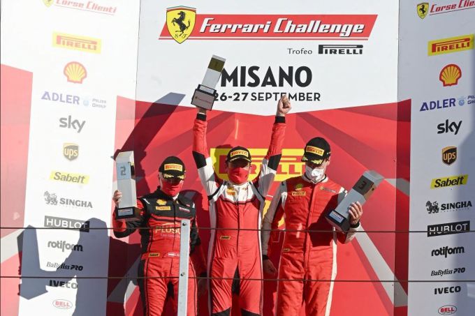 Roger Grouwels winnaar Coppa Shell Ferrari Challenge 4