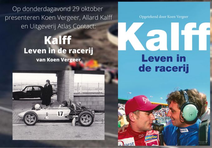Allard Kalff presenteert boek: 'Kalff - Leven in de racerij'