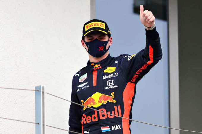 Max_Verstappen_duimpje_omhoog F1 Red Bull