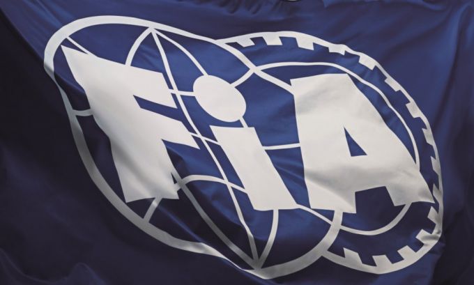 FIA logo vlag