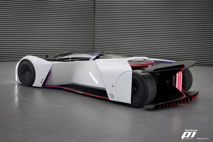 Race naar realiteit: extreme virtuele P1 raceauto van Team Fordzilla debuteert in de fysieke wereld