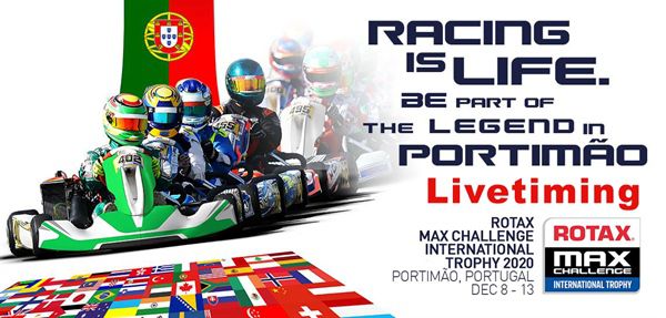 Rotax Max Challenge International Trophy Kartdromo Internacional do Algarve Portugal Portimao livetiming