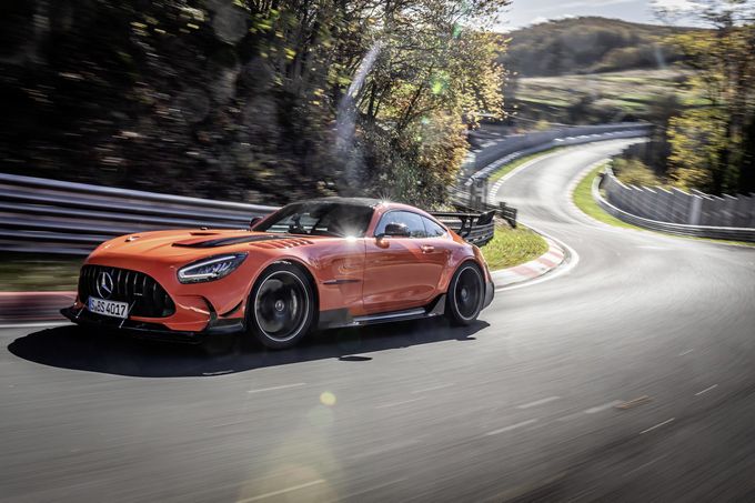 Speciale band Michelin: Mercedes-AMG GT Black Series vestigt nieuw record Nrburgring