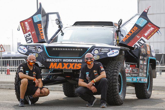 Dakar 2021 Tim en Tom Coronel