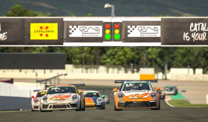 Porsche TAG Heuer Esports Supercup Max Verstappen nummer 69 en Max Benecke nummer 11