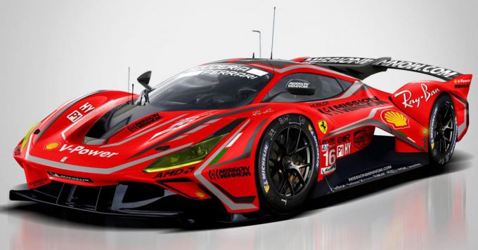 Ferrari-LMH-Le-Mans