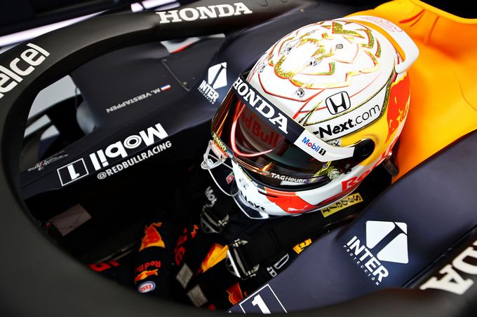 Max Verstappen Red Bull F1 cockpit