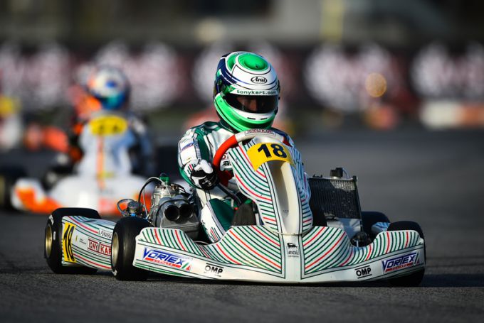  WSK Master Series in Adria Puhakka Tony Kart Racing Team