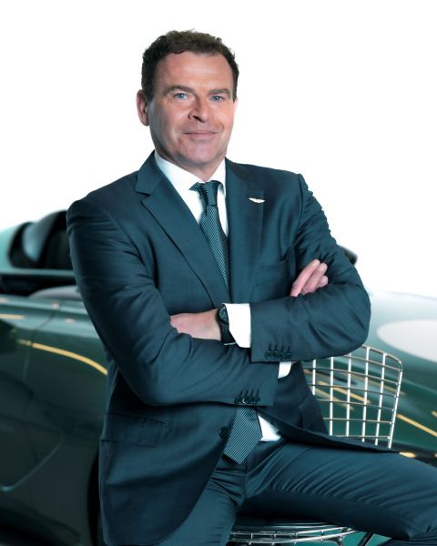Tobias Moers, Chief Executive Officer van Aston Martin