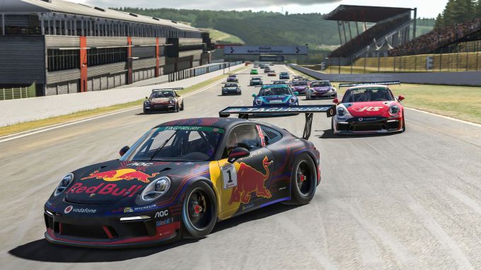 Porsche TAG Heuer Esports Supercup Spa Francorchamps maart 2021 4