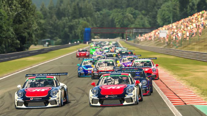 Porsche TAG Heuer Esports Supercup Spa Francorchamps maart 2021 5