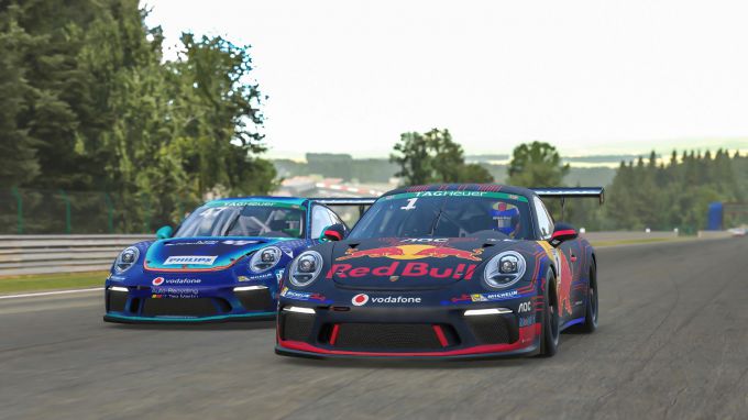Porsche TAG Heuer Esports Supercup Spa Francorchamps maart 2021 6