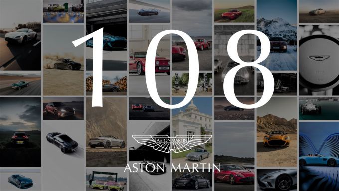 Aston Martin 108 years old