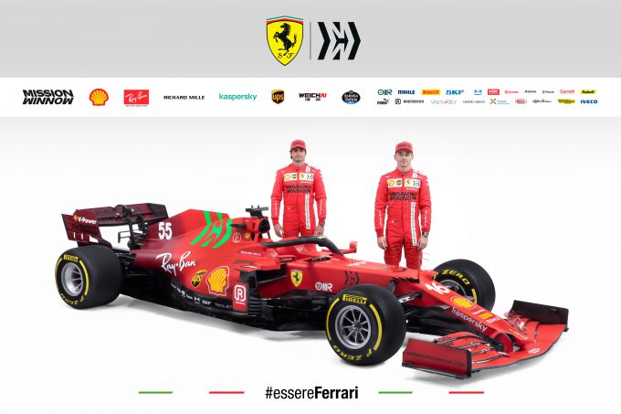 Ferrari Sainz Leclerc