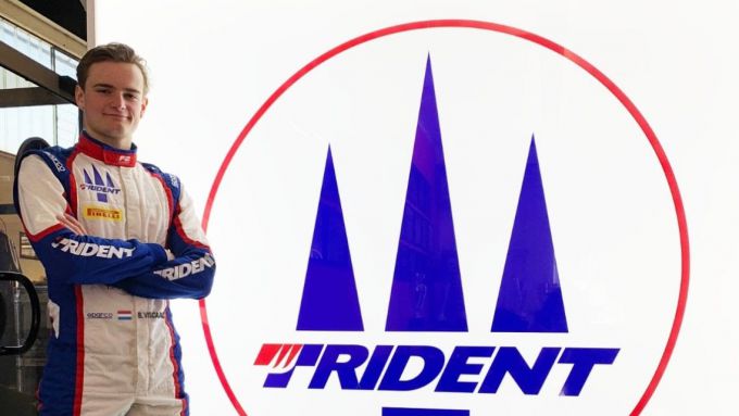 Bent Viscaal rijdt compleet Formule 2-seizoen voor Trident