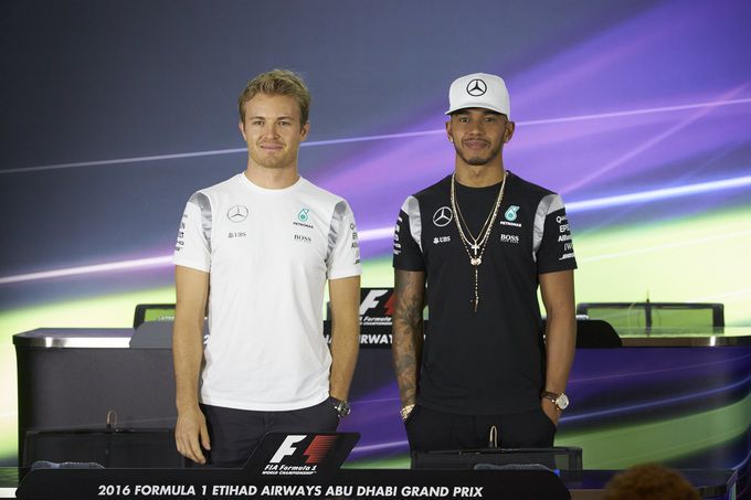 Nico Rosberg Lewis Hamilton