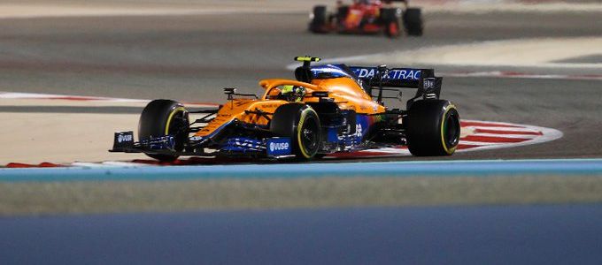 Lando Norris F1 Grand Prix Bahrein