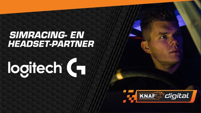 Logitech G stapt in bij KNAF Digital als officieel simracing-partner