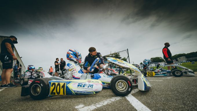 2021 FIA Karting European Championship  OK - OK Junior @ international kartcircuit Aunay-les-Bois in Essay