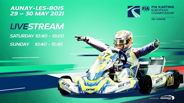 LIVE STREAM FIA Karting European Championship Round2 France