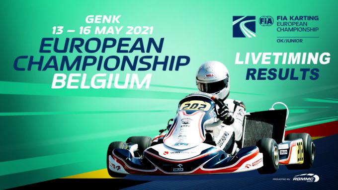 livetiming FIA Karting European Championship Genk