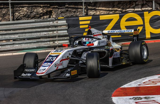 Punten voor Thomas ten Brinke in Formula Regional EC, Kas Haverkort net buiten de punten in Monaco