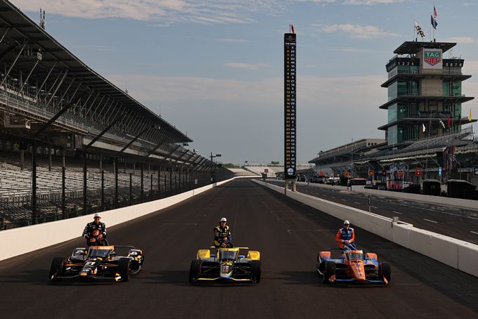 Top 3 qualifying Indy 500