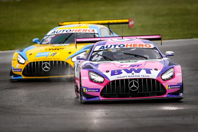 HRT preview Monza BWT en Bilstein Mercedes AMG GT3 in actie