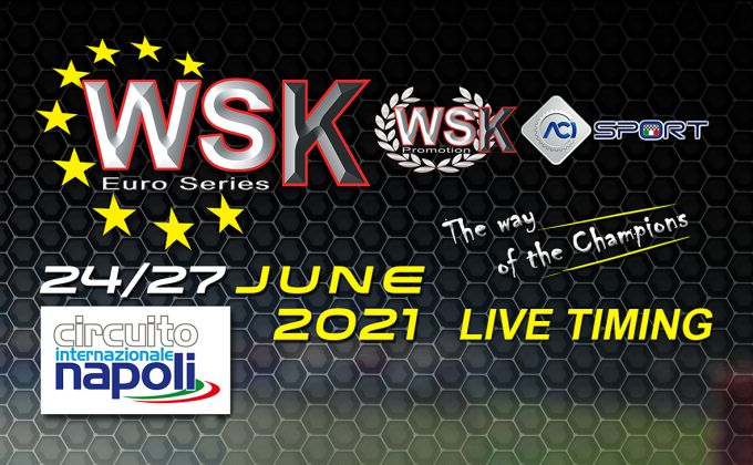 LIVE-TIMING Race 3 WSK Euro Series in Sarno